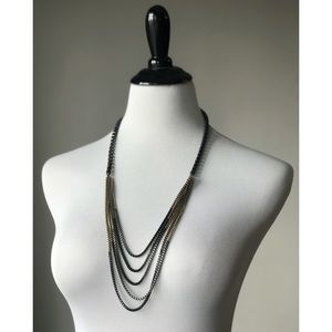 AnnTaylor Tiered Necklace
